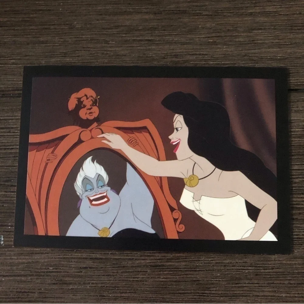 Disney Villains Postcards: The Little Mermaid: Ursula 3 pack.